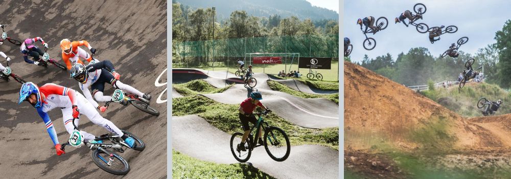BMX Racing, Pumptrack y DirtJump. ¿Cuáles son sus diferencias?