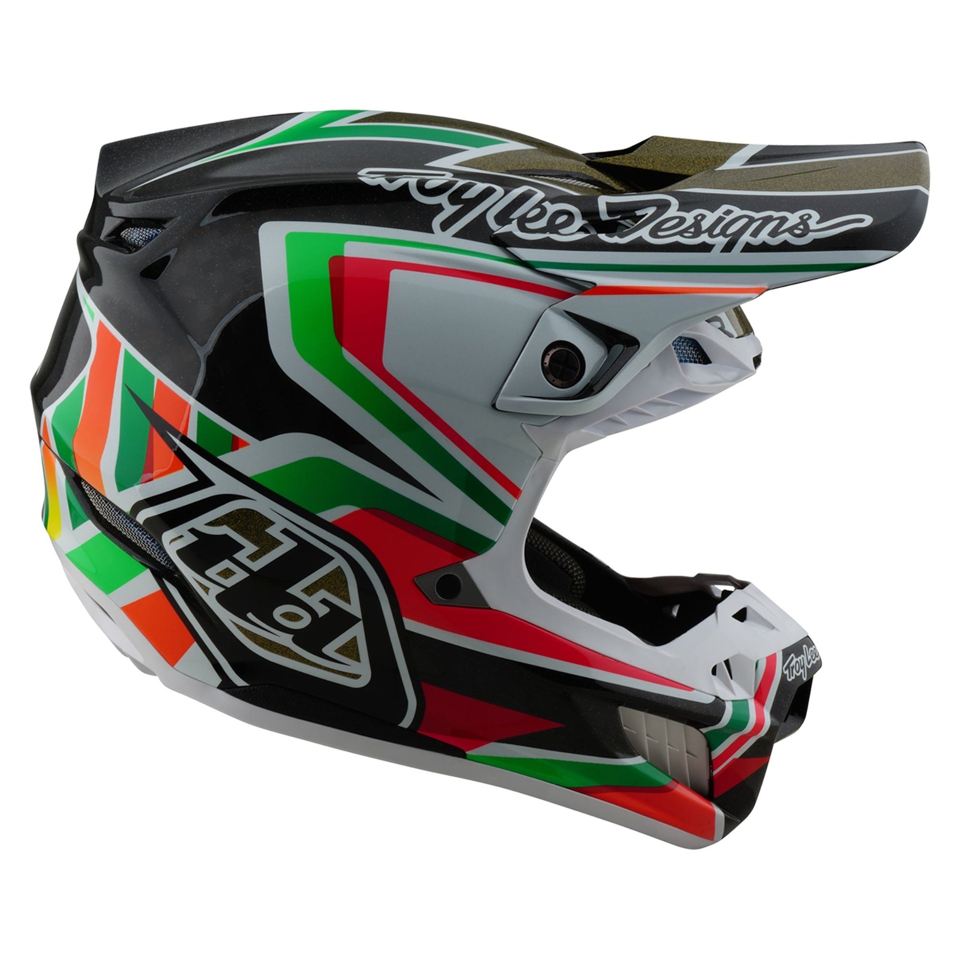 Casco Troy Lee Designs Se5 Ece de Carbón Labyrinth Black