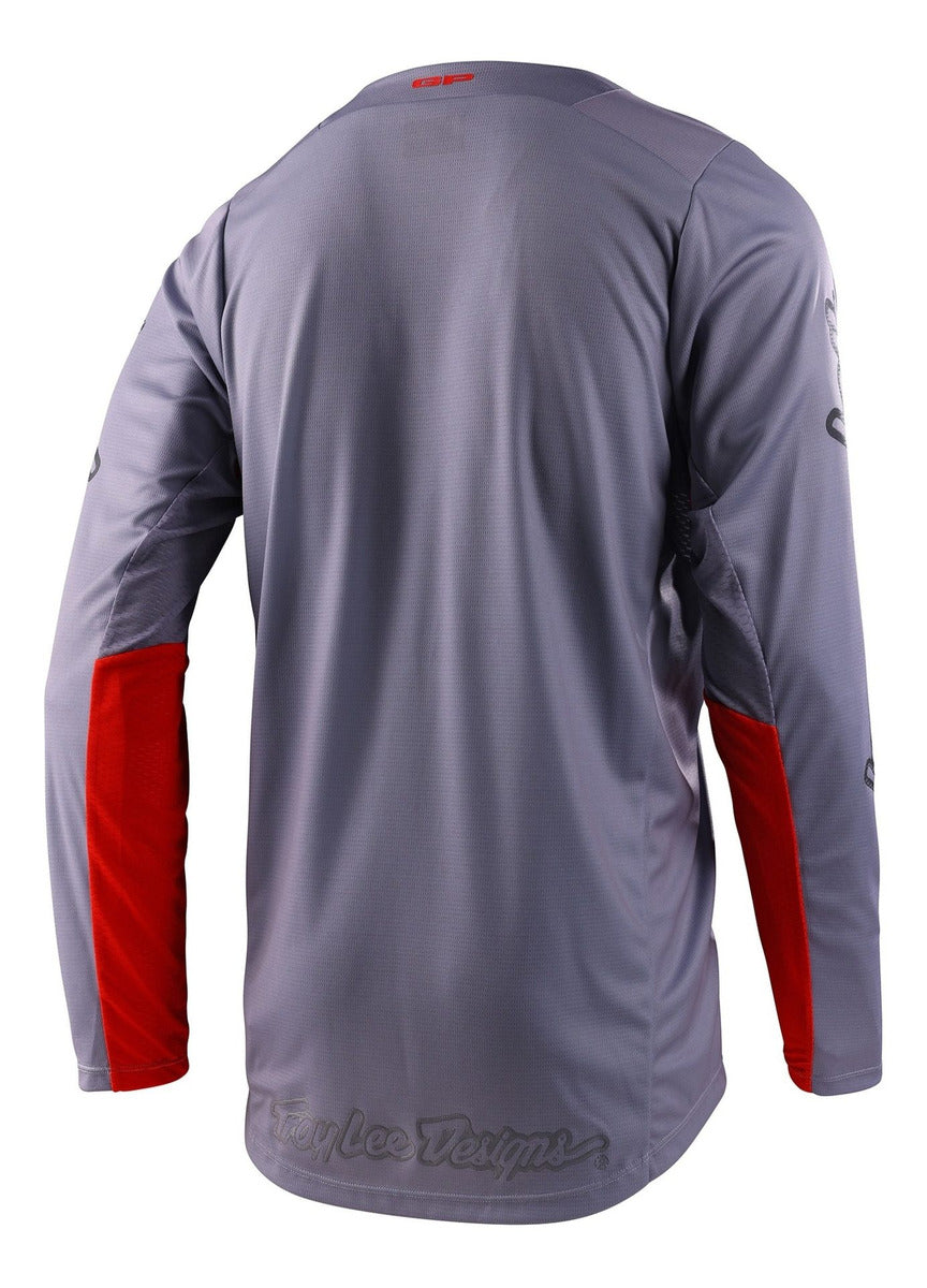 Jersey Troy Lee Designs Gp Pro Moto Icon Dark Gray / Burnt Orange