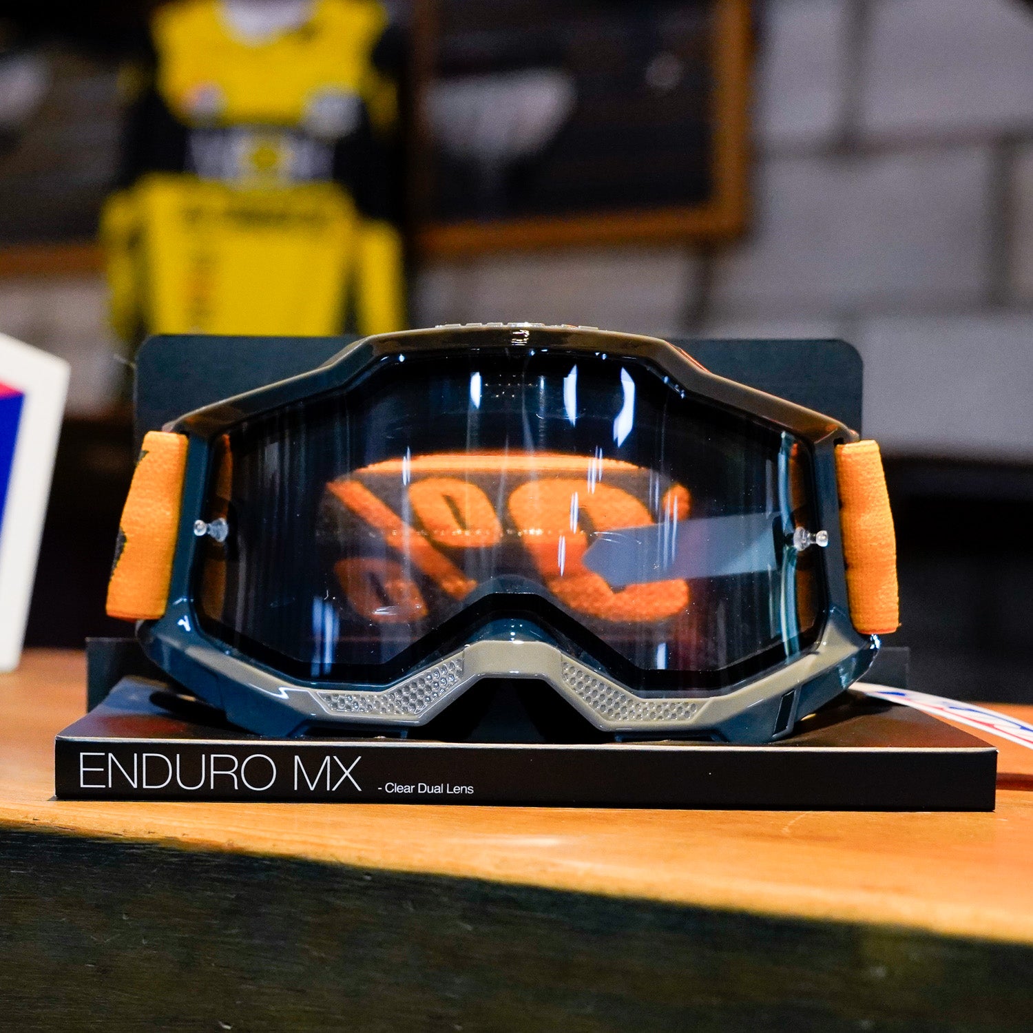 Goggles 100% Accuri 2 Enduro Moto Orange - Mica Transparente