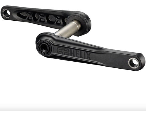Helix Crank - 170x73mm - no BB, no ring - with Self Extractor - Black