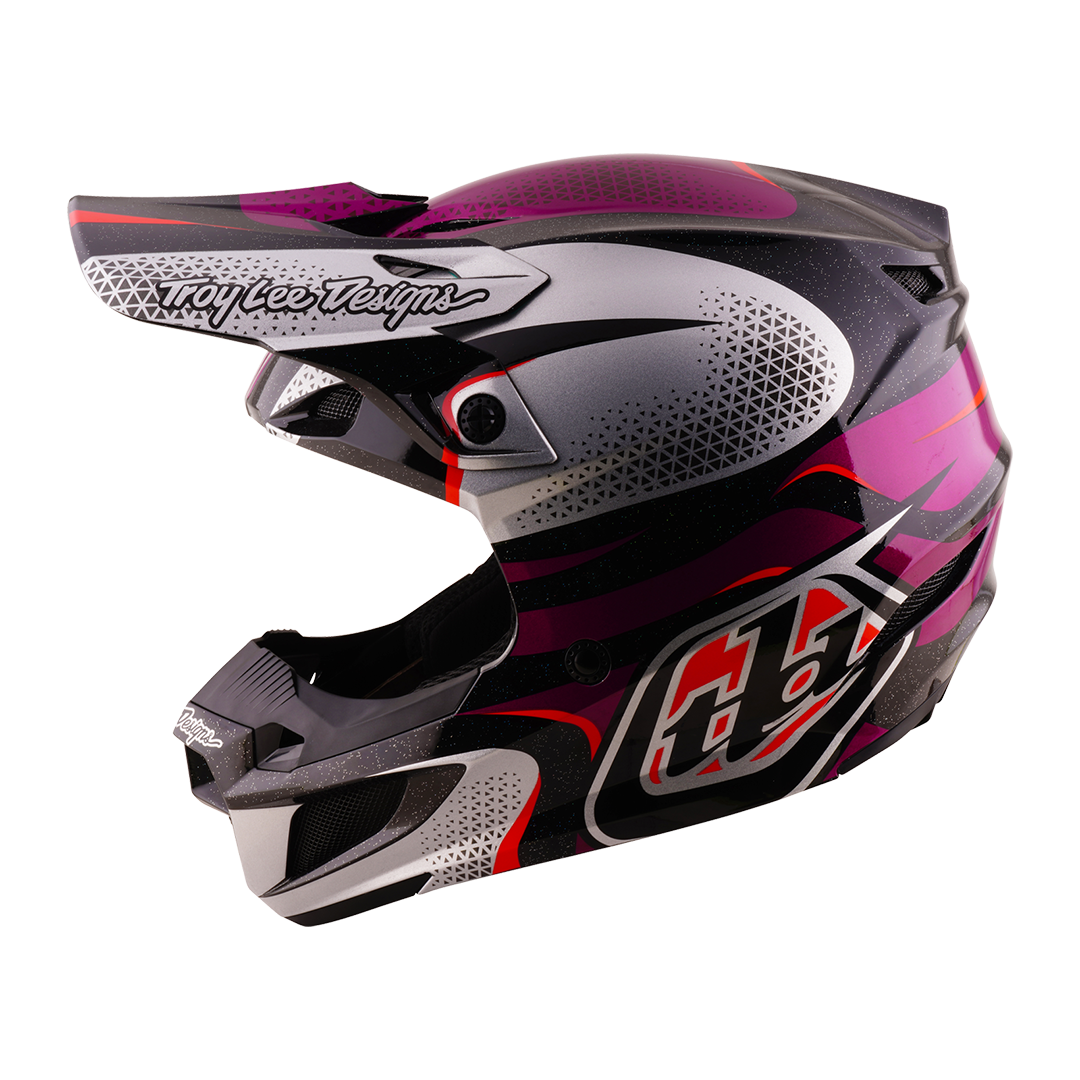 Casco para Moto Se5 Polycarbonate Helmet; Aura Violet / Black