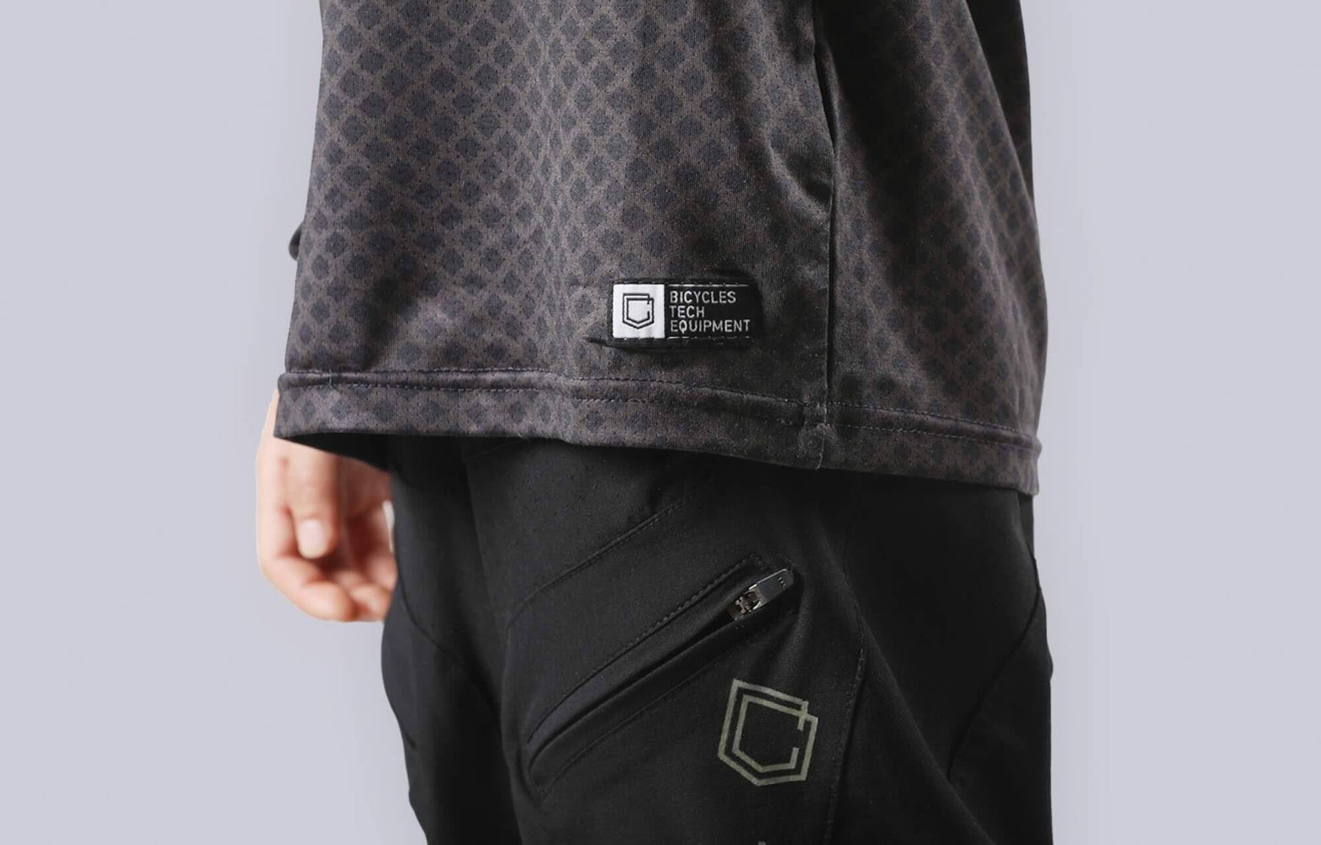 Jersey Mangas Cortas Commencal Light Grey