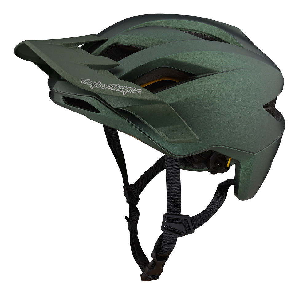 Casco Troy Lee Designs Flowline Orbit Forest Green