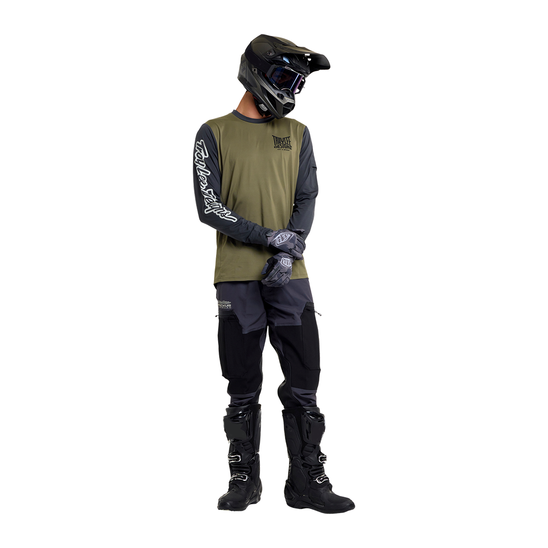 Pantalón para Moto Ruckus Offroad Pant; Mono Carbon