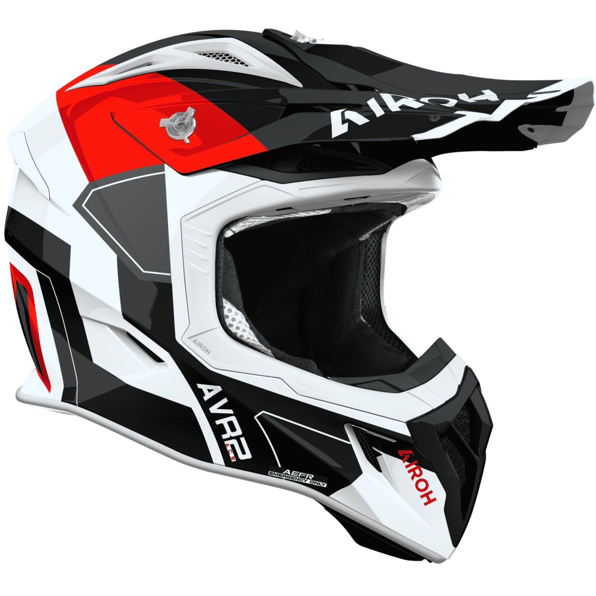 Casco Aviator Ace 2 Shield Red Gloss
