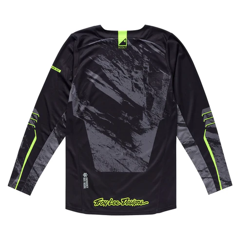 Jersey para Moto Scout GP Pro; Slab Black