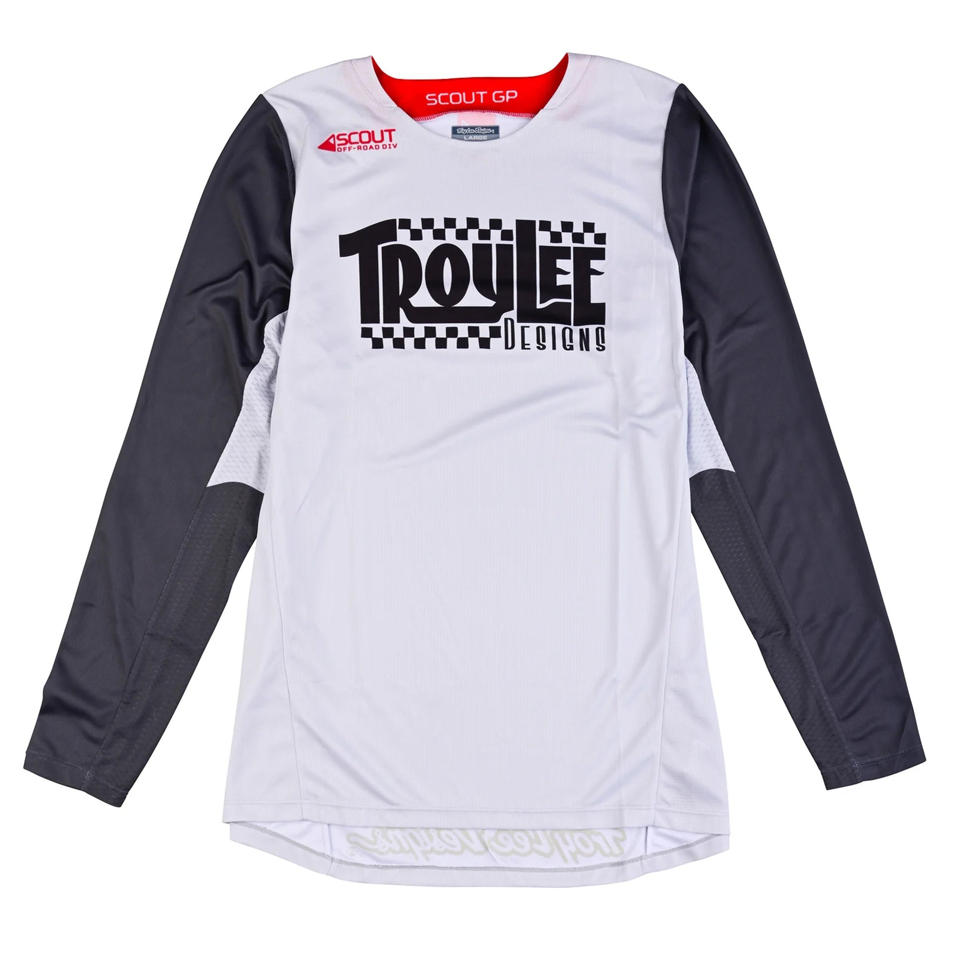 Jersey Troy Lee Designs Scout Gp Big Lee Charcoal Fog