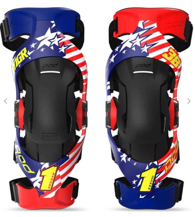 Rodillera Articulada Pod K4 2.0 DNGR1 (PR)  buena Protección y Movilidad Total