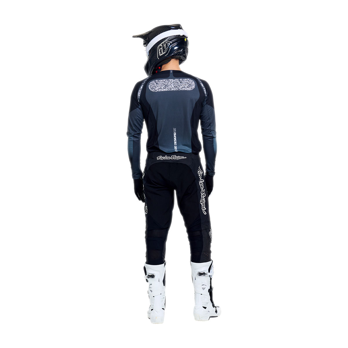 Jersey para Moto SE Pro; Sever Black / Gray