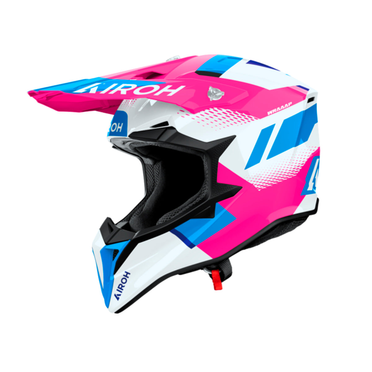 Casco para Moto Wraaap Vision Pink Gloss Airoh