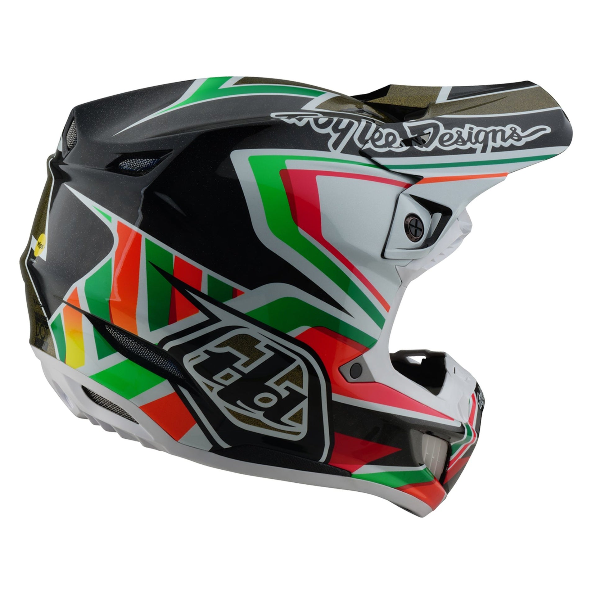 Casco Troy Lee Designs Se5 Ece de Carbón Labyrinth Black