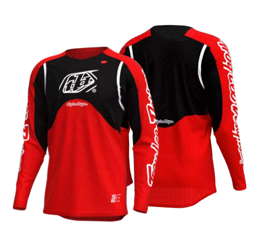 Jersey Troy Lee Designs Se Pro Moto Air Moto Pinned Red