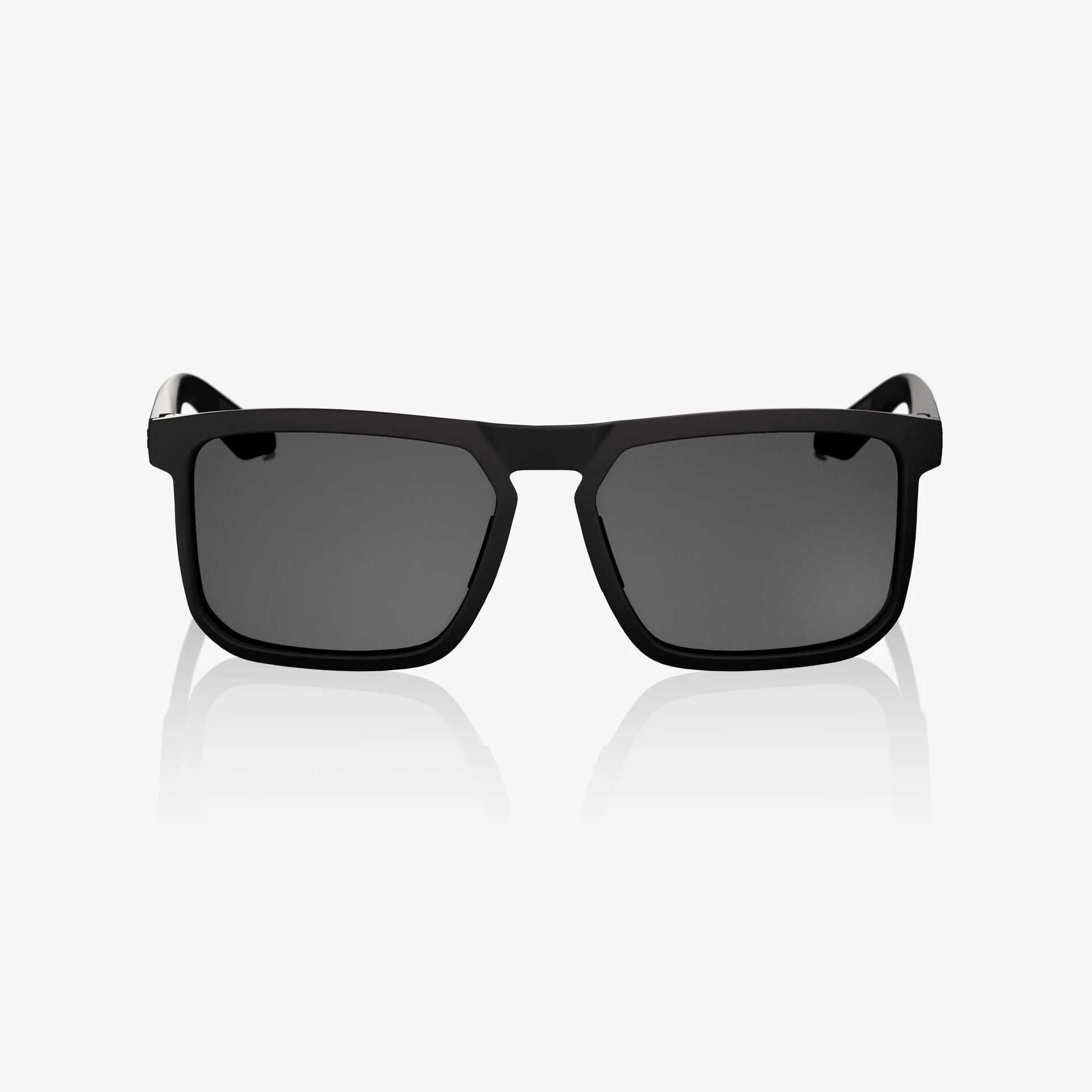 Lentes lifestyle 100% RENSHAW - Soft Tact Black - Smoke