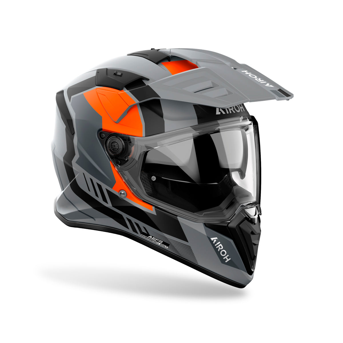 Casco para Moto Bandit Horn Orange Matt Airoh