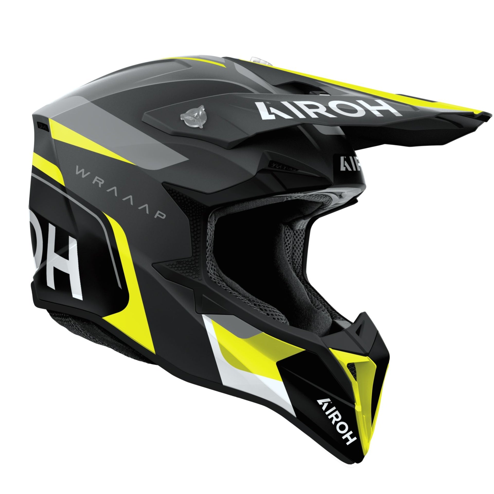 Casco Wraaap Conquer Yellow Matt