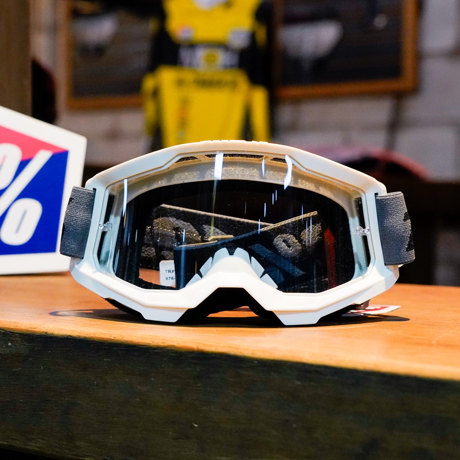 Goggles 100% Strata 2 Grey - Mica Transparente