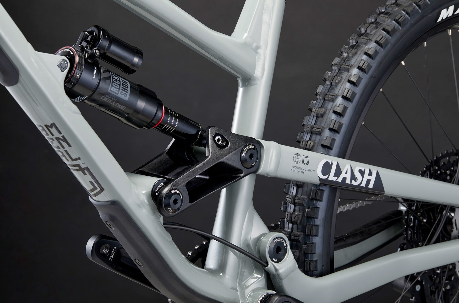 Commencal Clash Ride Pyrite Grey Rockshox