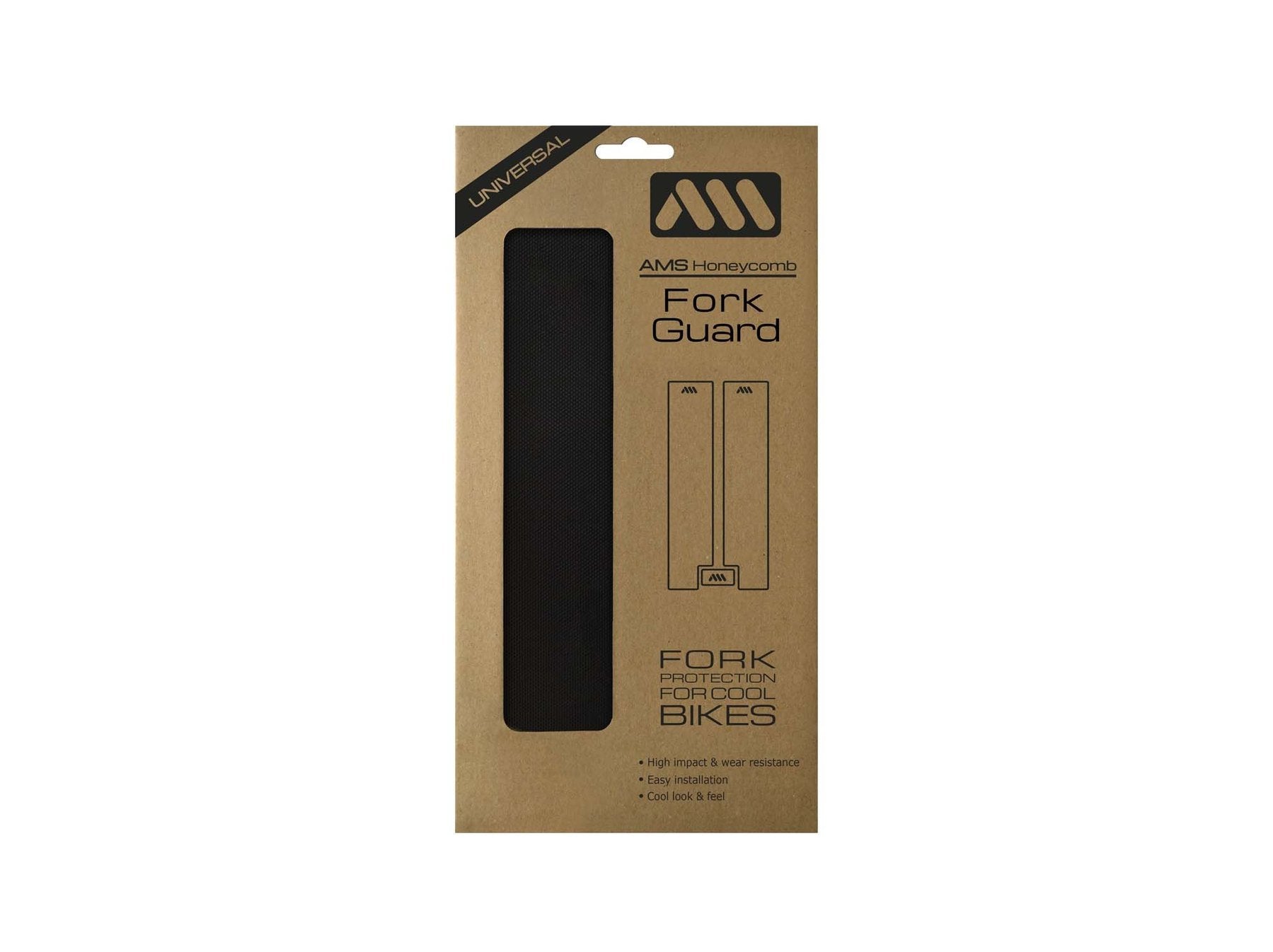 Fork Guard Black Silver
