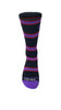 Compresion Bike Socks Purple Snake
