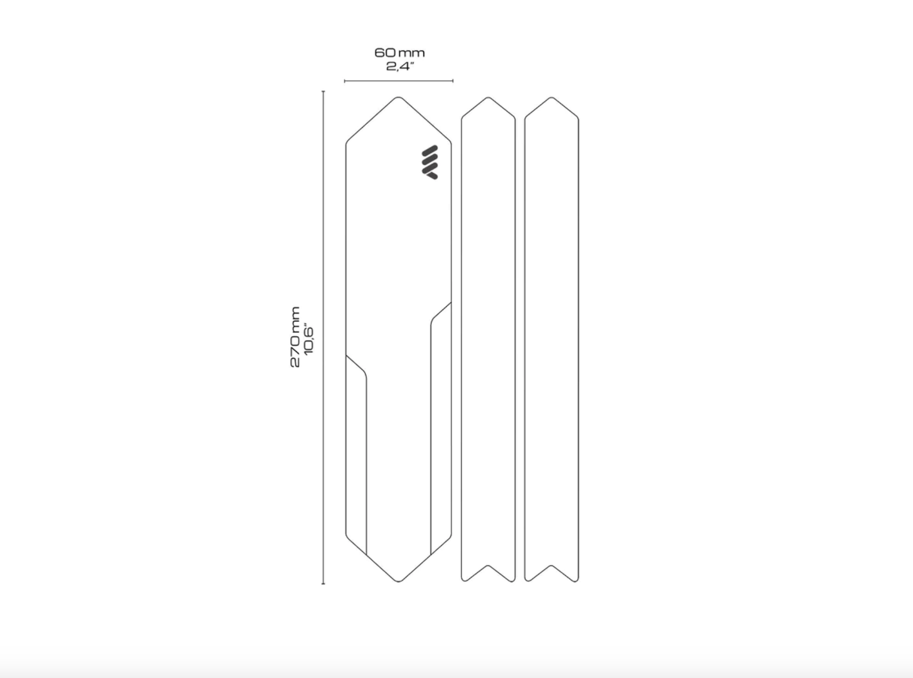 Ams Chain Guard Clear/Silver
