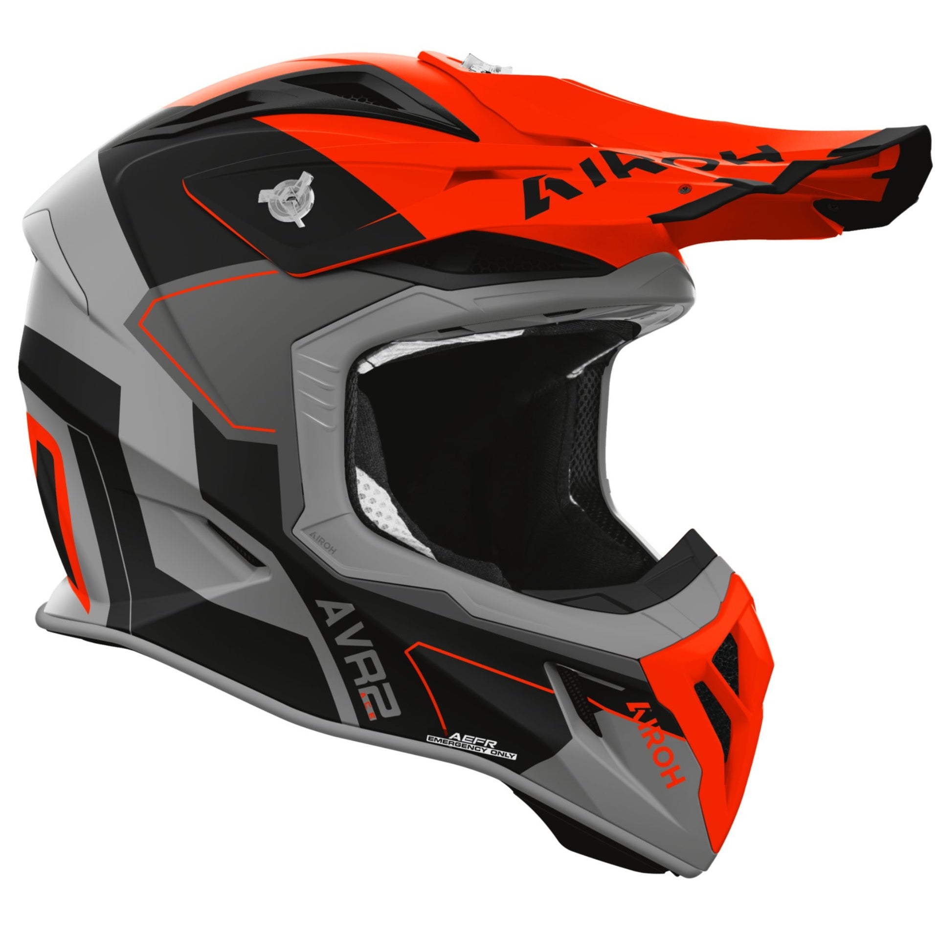 Casco Aviator Ace 2 Shield Orange Matt