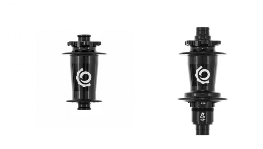 Hydra Hubs 32h - Front-Rear - Iso 6 Bolt - 15x110 - 12x148 - Black
