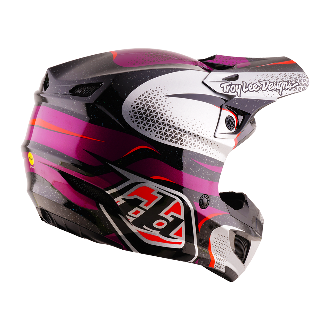 Casco para Moto Se5 Polycarbonate Helmet; Aura Violet / Black