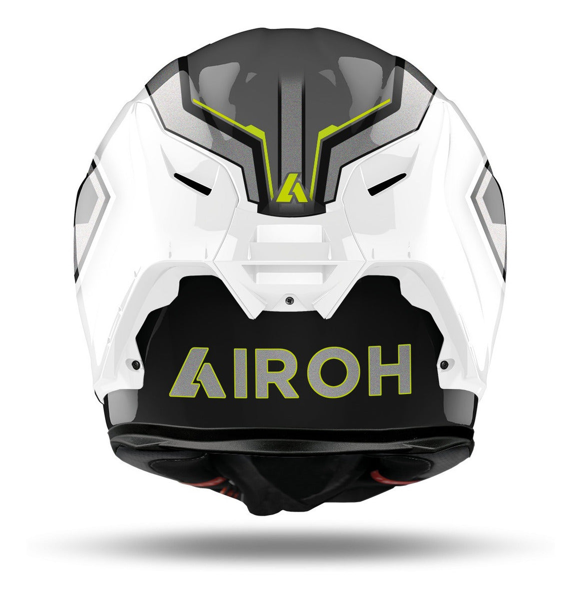 Casco para Moto Airoh Gp550 S Rush White/Yellow Gloss