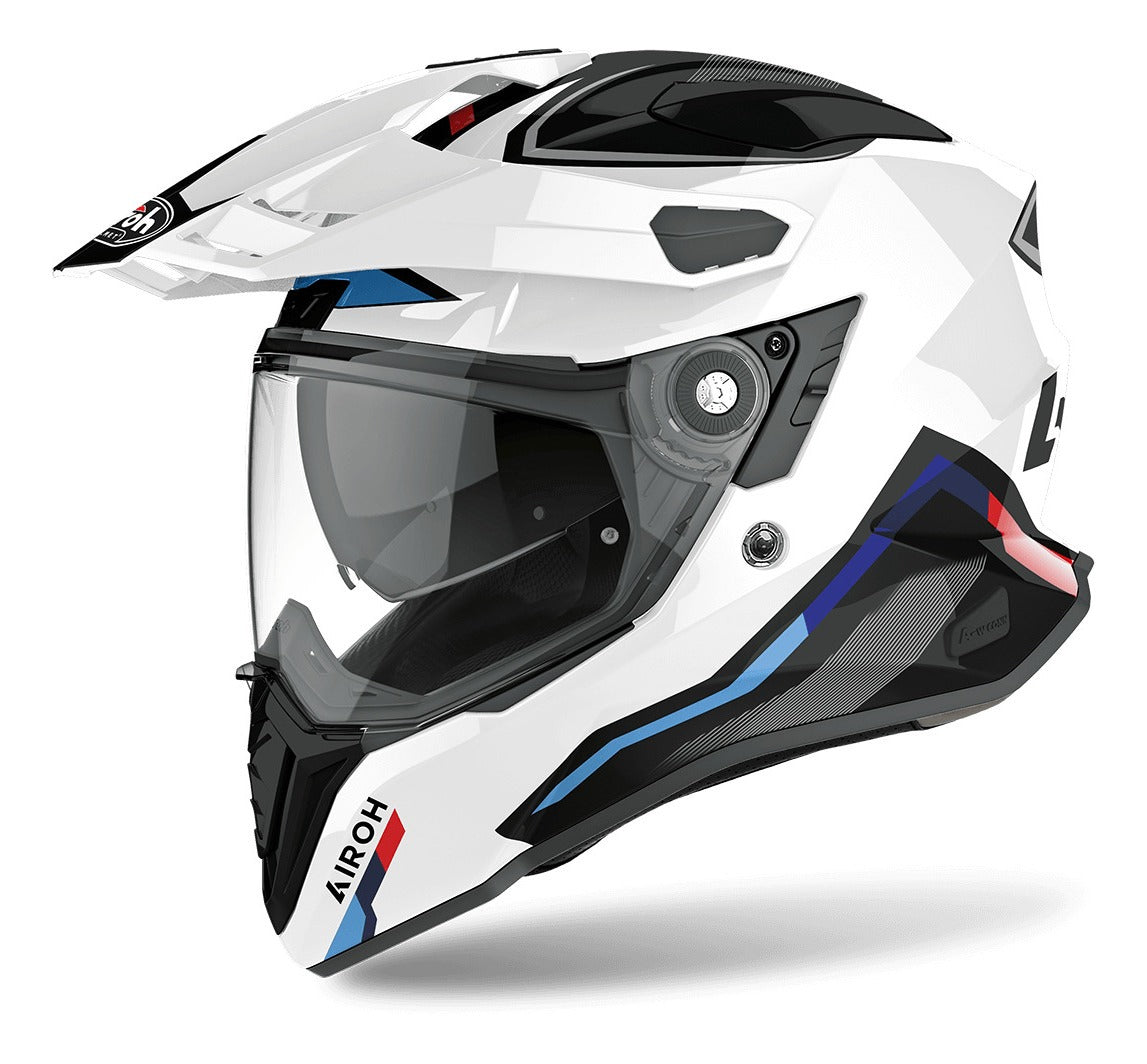 Helmet Commander Factor White Gloss