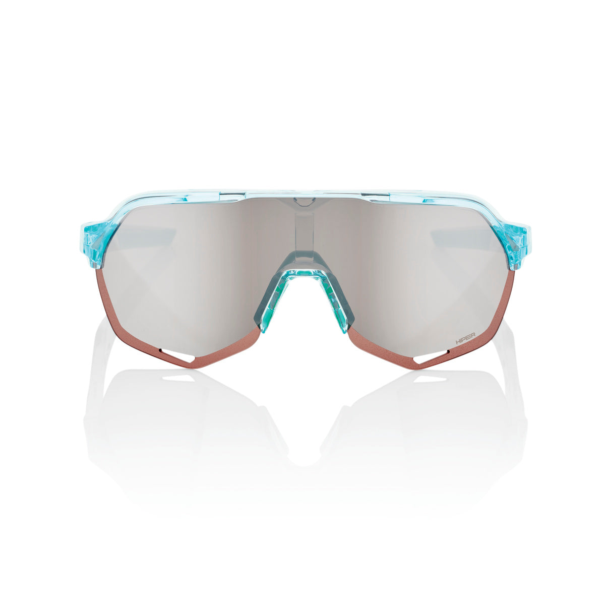 S2 - Polished Translucent Mint - HiPER Silver Mirror Lens