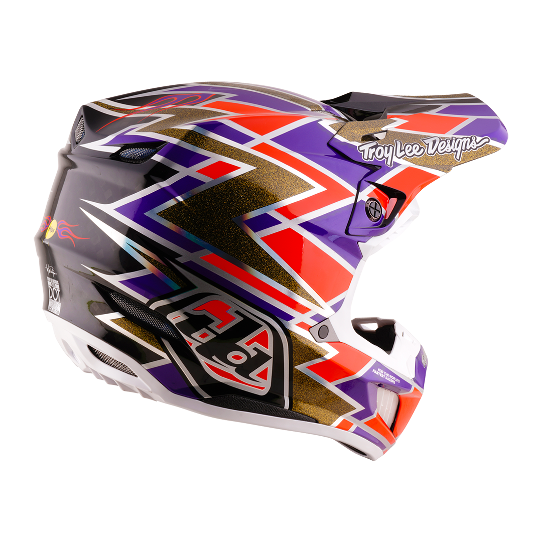 Casco para Moto Se5 Ece Carbon Helmet; Flush Violet