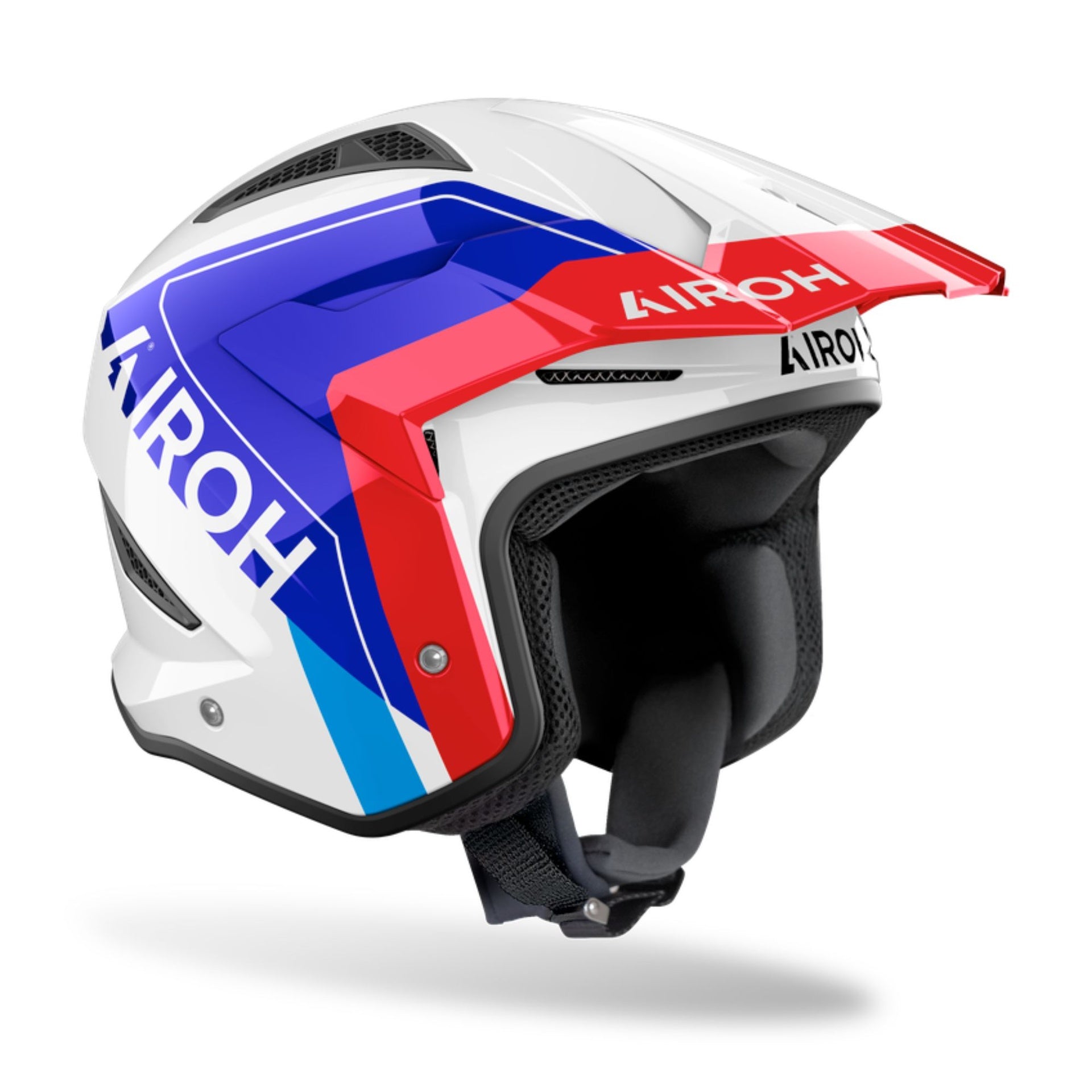 Casco Trr Ii Hunt Blue/Red Gloss