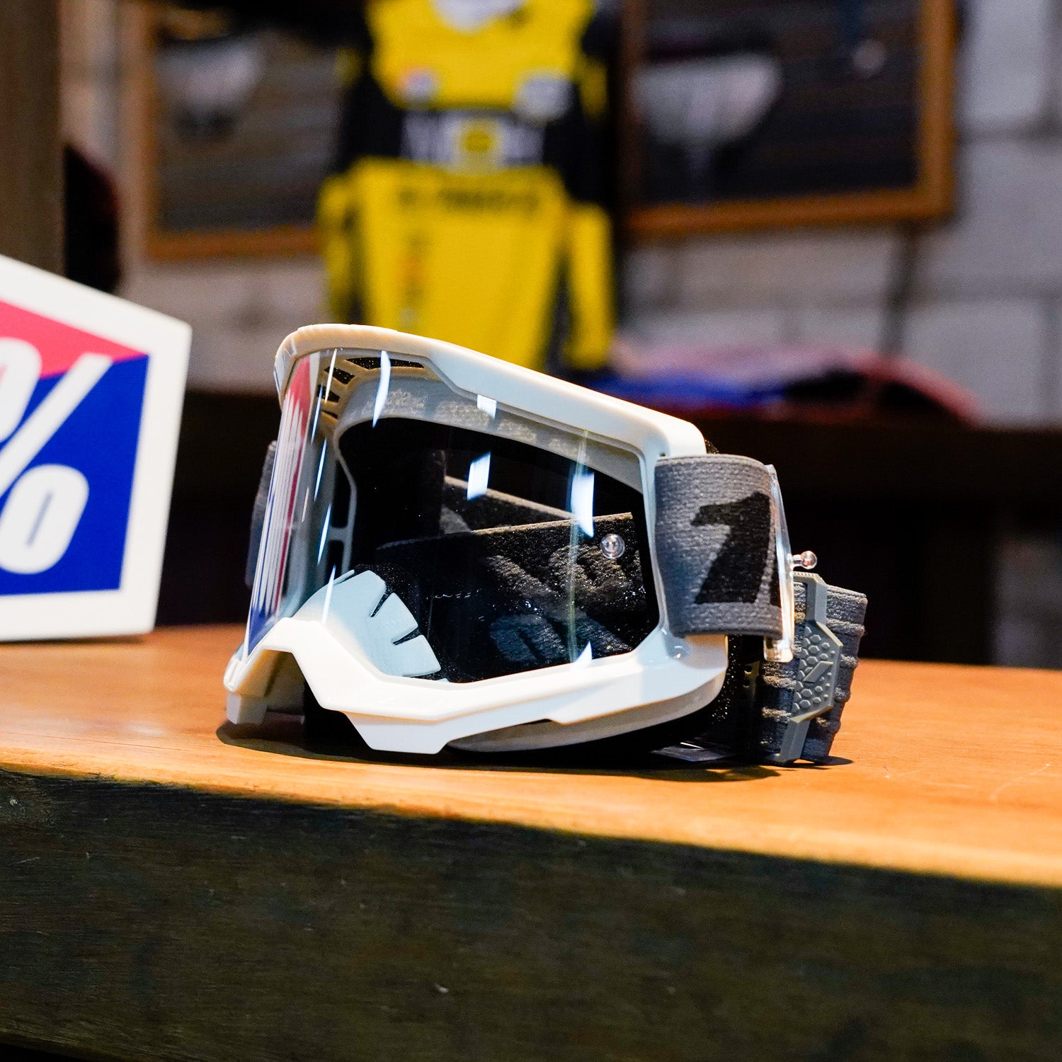 Goggles 100% Strata 2 Grey - Mica Transparente