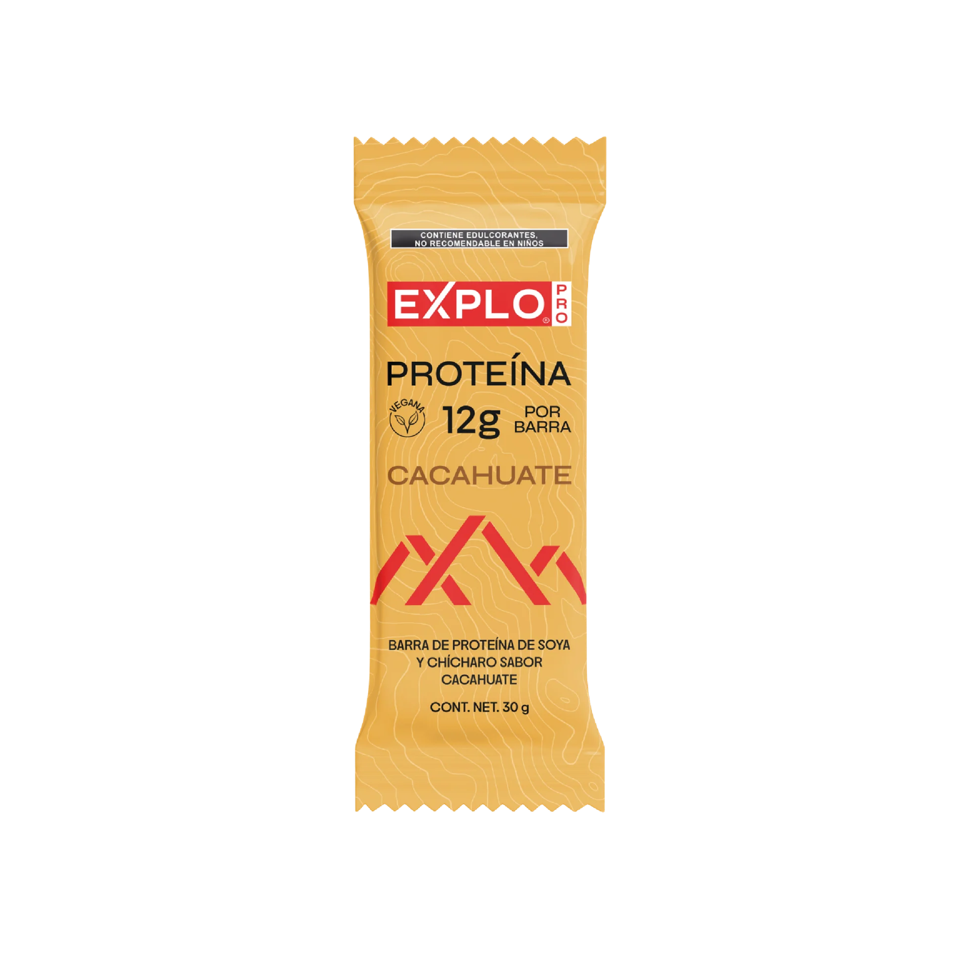 Barra de proteína EXPLO sabor Cacahuate 30 g