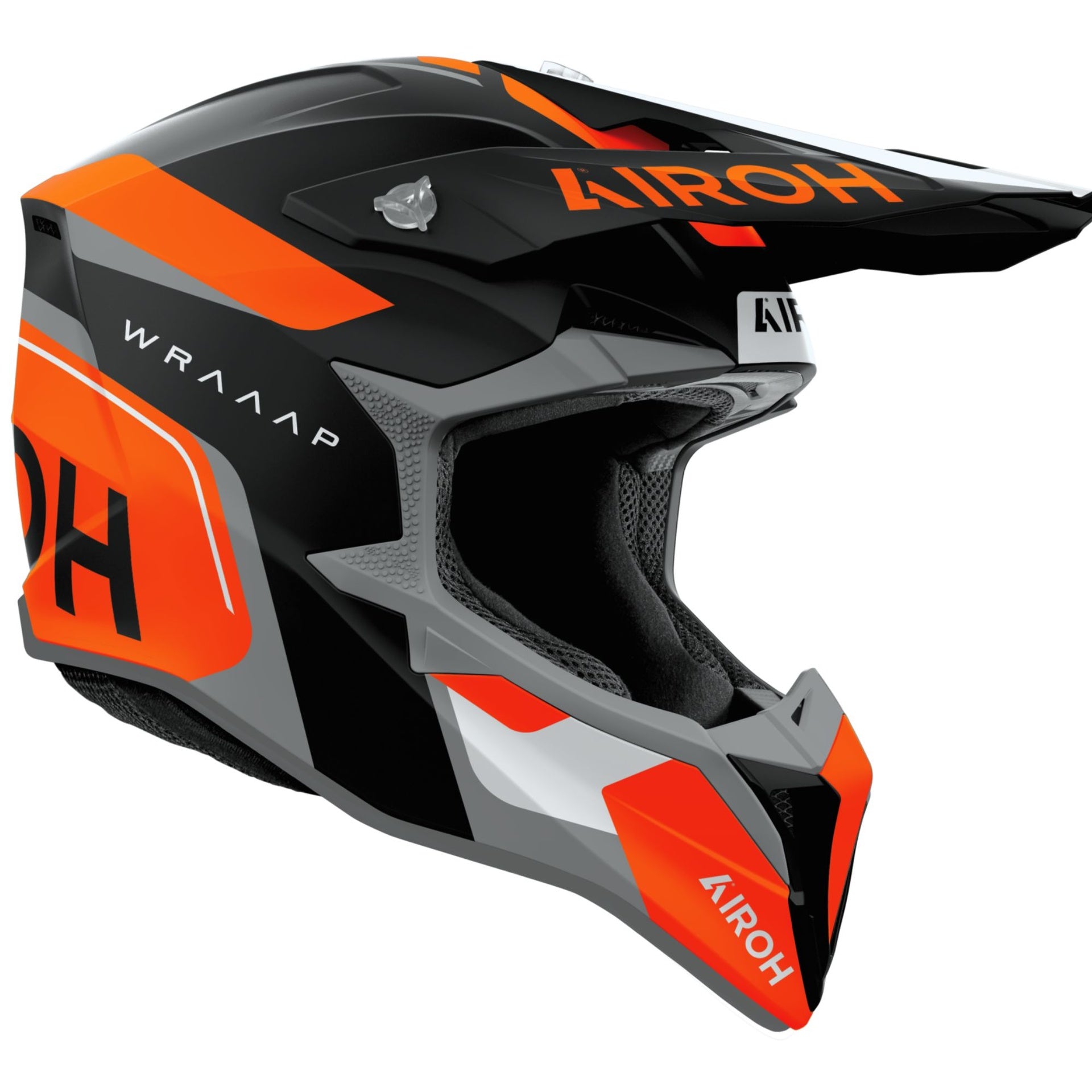 Casco Wraaap Conquer Orange Matt