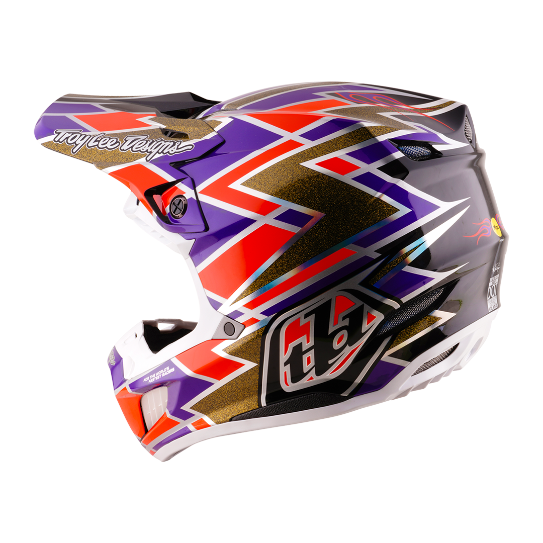 Casco para Moto Se5 Ece Carbon Helmet; Flush Violet