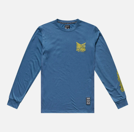 Jersey para MTB Skyline Ride Long Sleeve Tee; Handlebar Slate