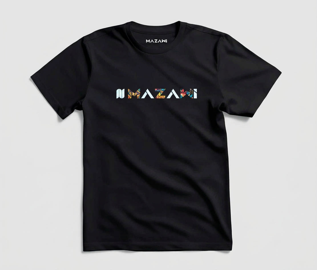 Playera Casual Negro - Mazawi Pro 2026