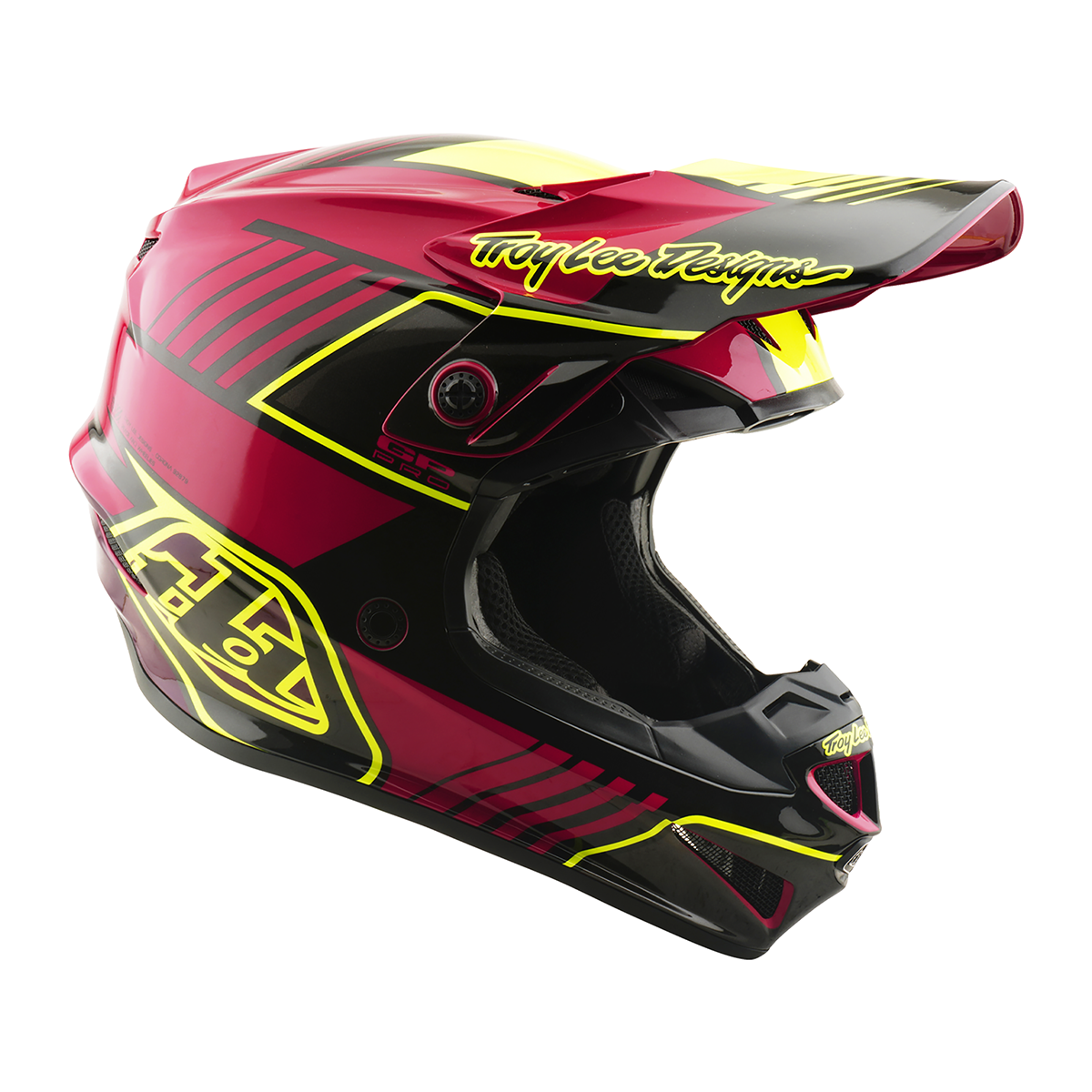 Casco de moto para niño TLD GP Pro Segment Fuchsia