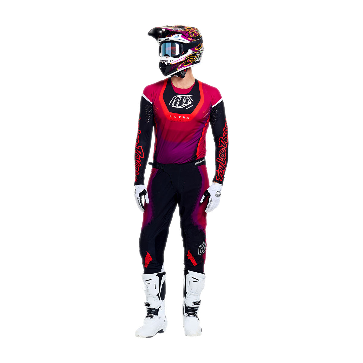 Jersey para Moto SE Ultra; Vision Black / Fuchsia