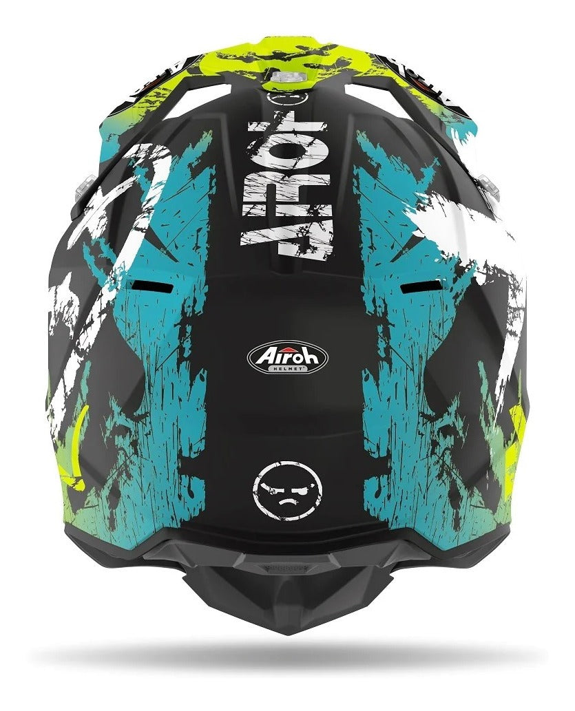 Helmet Wraap Smile Yellow Matt