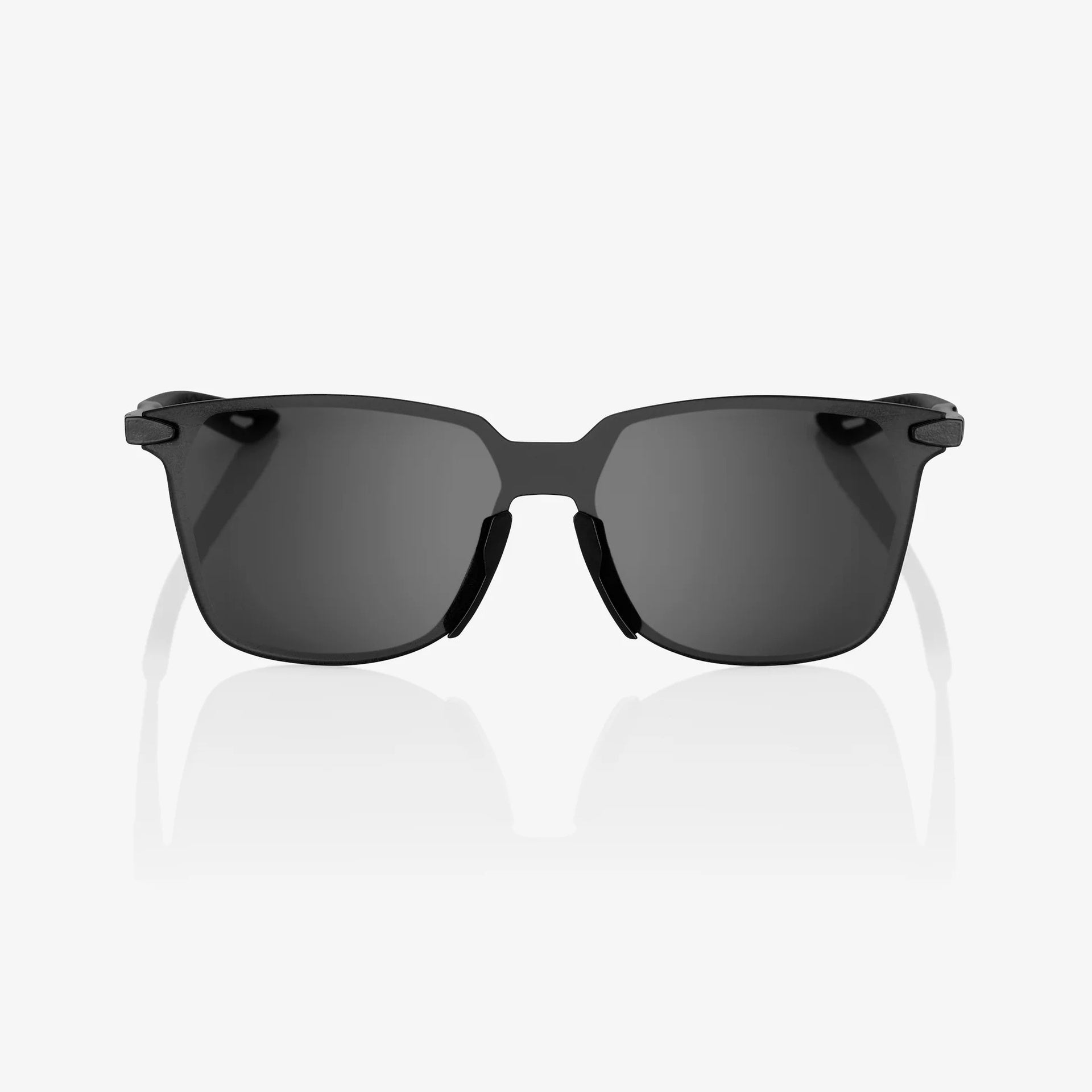 Lentes lifestyle deportivos 100% LEGERE SQUARE - Polished Black - Smoke Lens - OS