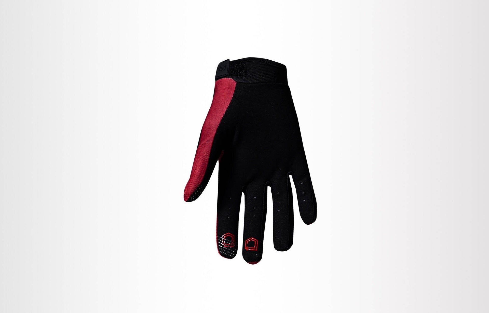 Guantes Commencal Rojos  Con Velcro Para Niño