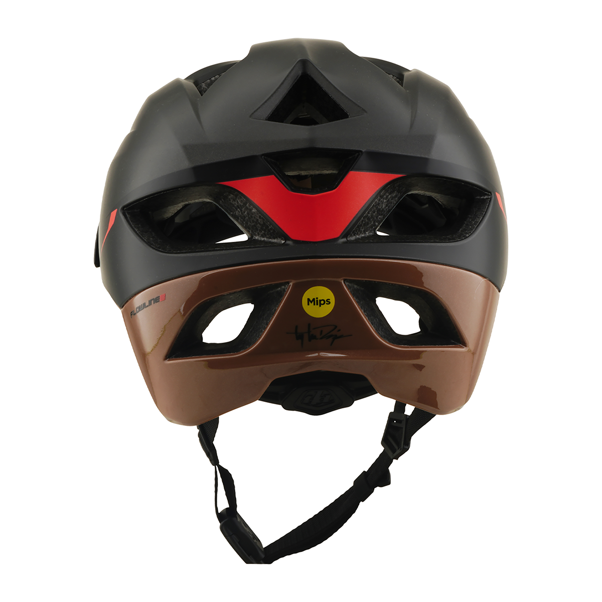 Casco MTB Troy Lee Designs Flowline SE Stacks Charcoal / Sienna