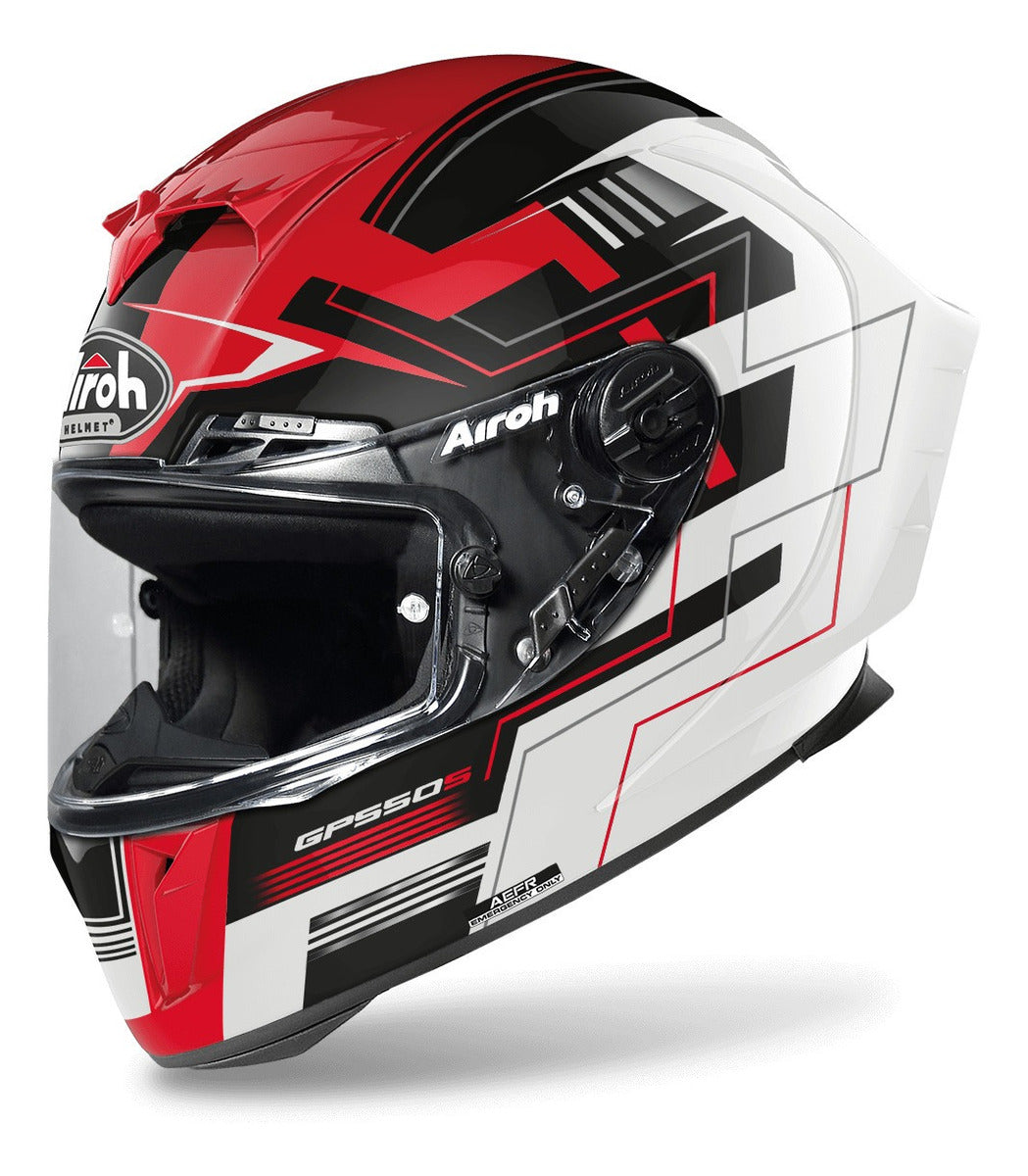 Helmet Gp550 S Challenge Red Gloss