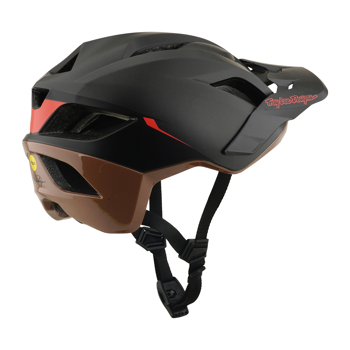 Casco MTB Troy Lee Designs Flowline SE Stacks Charcoal / Sienna