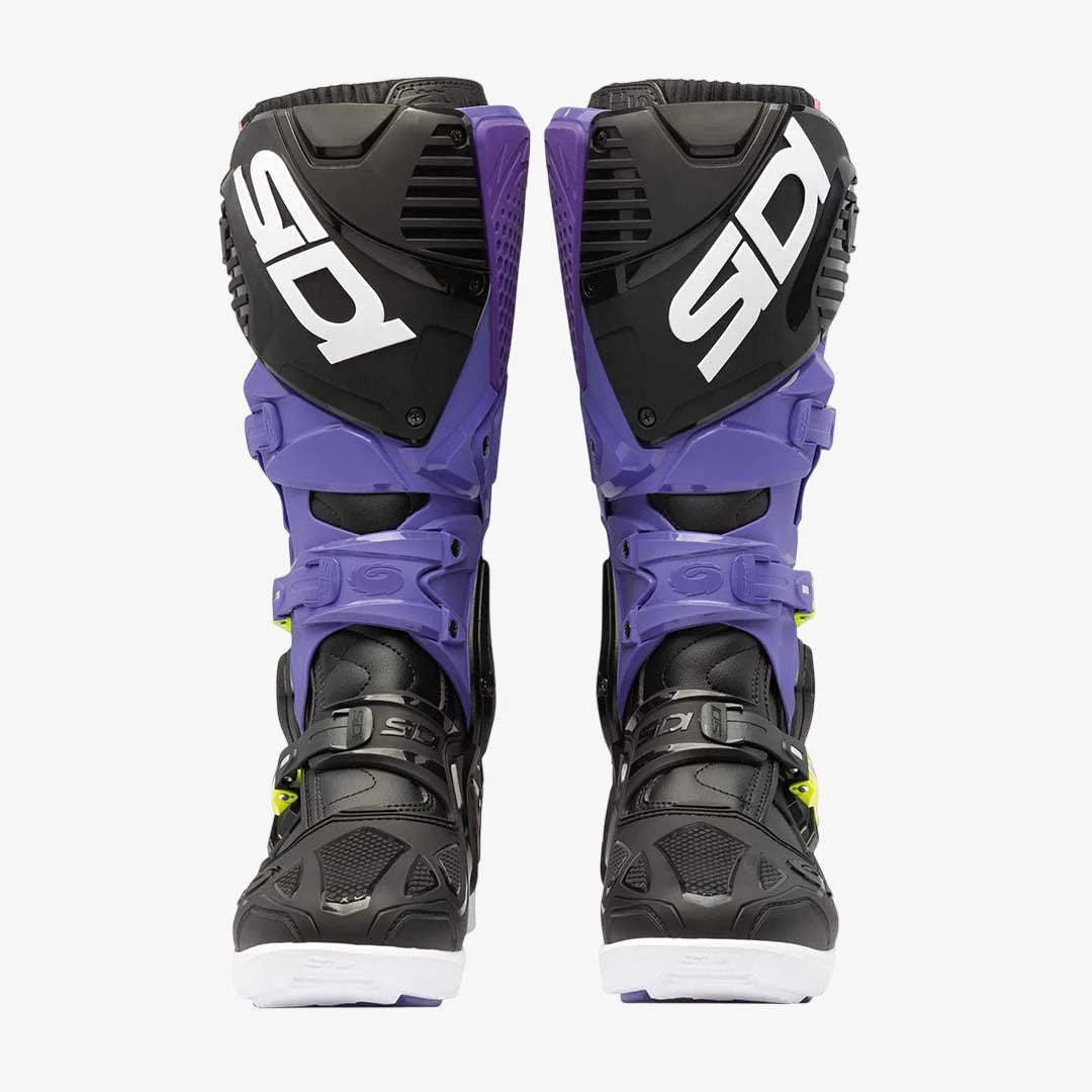 Boots Crossfire 3 SRS Violet Black Fluo Yellow