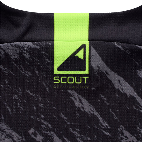 Jersey para Moto Scout GP Pro; Slab Black