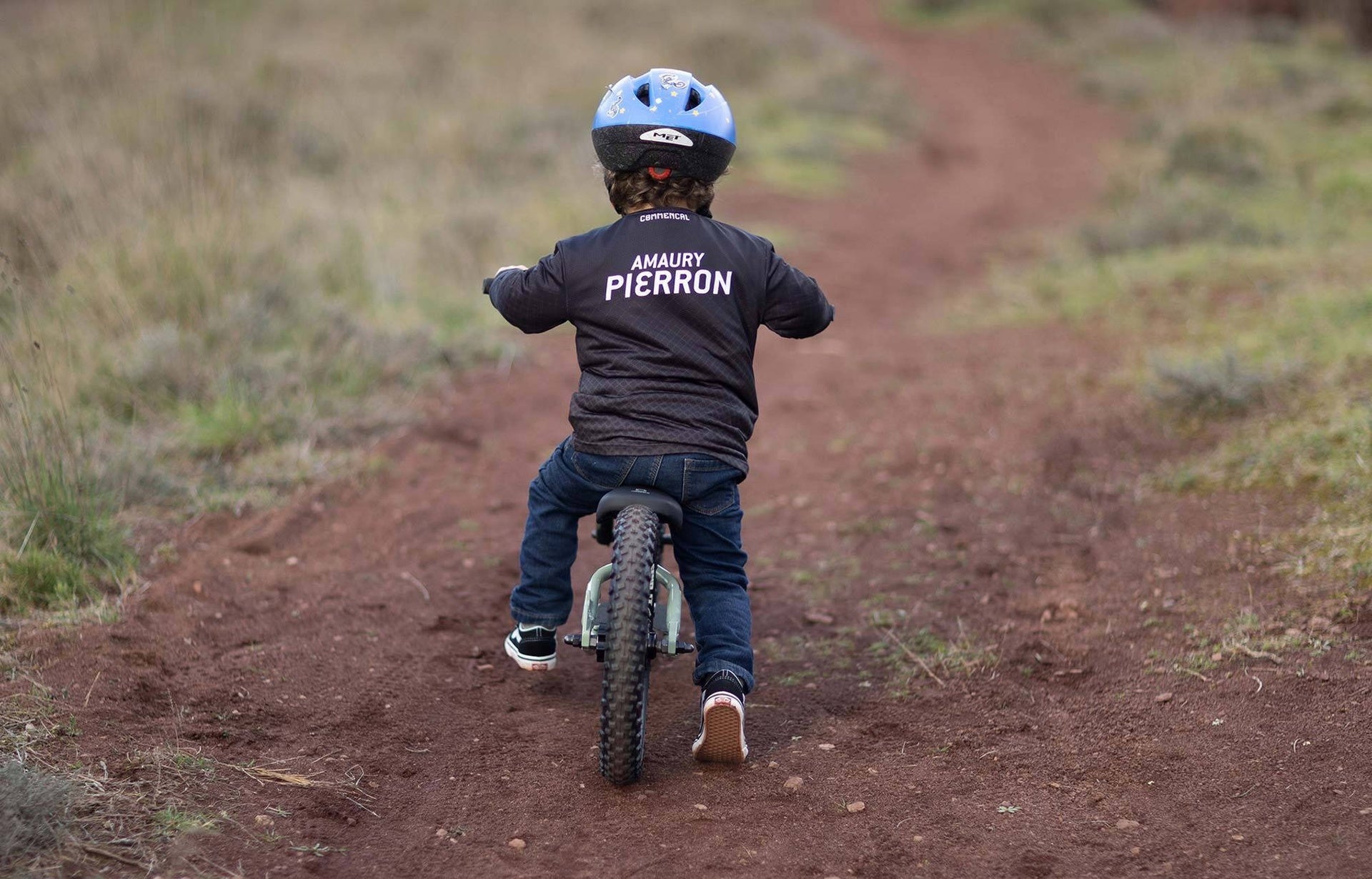 Jersey Mangas Cortas Commencal Light Grey